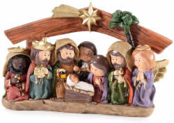 Decorer Figurina religioasa polirasina multicolora 21.5x6x13.5 cm (A55.38.66)