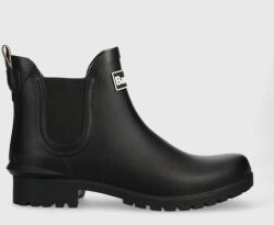 Barbour gumicsizma Wilton fekete, női, LRF0066BK11 - fekete Női 41