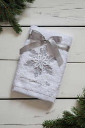 Olima OLXMAS04 OLIMA CHRISTMAS TOWEL - SNOWFLAKE (olxmas04wh-45x70) - polokozpont