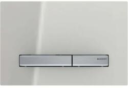 Geberit Sigma50 - Clapetă acționare spălare, crom / gri nisipiu 115.788. JL. 2 (115.788.JL.2)