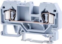 Tracon Electric Tracon TSKC4 Fázisvezető ipari sorozatkapocs, rugós, sínre, szürke 800V 32A 0.08-4 mm2 2P (TSKC4)