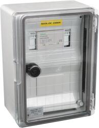 TRACON Tracon SPBPVDC1BCS Túlfeszültség-védelmi doboz fotovoltaikus rendszerekhez 320x210x130mm, IP65, DC1+2, Un=1000VDC (SPBPVDC1BCS)