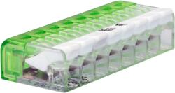 Tracon Electric Tracon RVONK8 Csavar nélküli vezetékösszekötő, nyitható átlátszó 0, 2-2, 5mm2, 24A, 450VAC 8P (RVONK8)