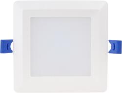 TRACON Tracon LED-DLNS-6NW Kompakt beépíthető LED mélysugárzó SAMSUNG chippel 230 VAC, 6W, 480lm, D=120×120 mm, 4000 K, IP20, EEI=G (LED-DLNS-6NW)