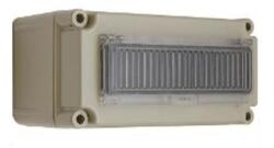 Csatári Plast PVT-1530 tokozat ÁK12-NÁF 12 modulos kismegszakító szekrény modul, csoportos méréshez (PVT 1530 ÁK 12-NÁF)