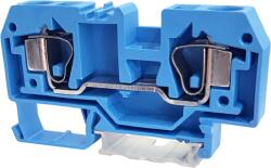 Tracon Electric Tracon TSKC10-K Nullavezető ipari sorozatkapocs, rugós, sínre, kék 800V 57A 0.2-10 mm2 2P (TSKC10-K)