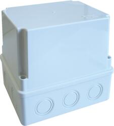 Tracon Electric Tracon MD81212 Műanyag doboz, kikönnyített, világos szürke, teli fedéllel 80×120×120mm, IP55 (MD81212)