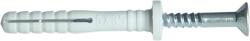 Tracon Electric Tracon TB670 Beüthető tipli+csavar, szürke M6×80mm, PA6.6 (TB670)