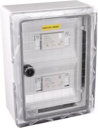 TRACON Tracon SPBPVDC2BCS Túlfeszültség-védelmi doboz fotovoltaikus rendszerekhez 380x260x130mm, IP65, DC1+2, Un=1000VDC (SPBPVDC2BCS)