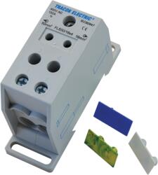 Tracon Electric Tracon FLS50/16X4 Fővezetéki leágazó sorkapocs, sínre szerelhető 1×50mm2 / 4×16mm2, 400VAC, 150A, MULTICOLOR (FLS50/16X4) - hejovill