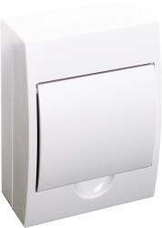 Tracon Electric Tracon EDFKN-6/1 Falon kívüli elosztódoboz, fehér ajtóval, N/PE sínnel 1×6 modul, IP02, (H×W×D=200×148×95mm) (EDFKN-6/1)