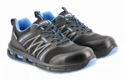 Högert Technik HT5K574-44 WARNOW biztonsági cipő RIPSTOP S1P SRC fekete/kék 44 (HT5K574-44)