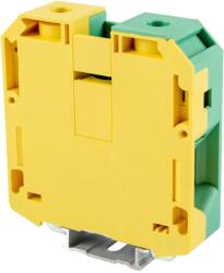 Tracon Electric Tracon TSKA70JD Védővezető ipari sorozatkapocs, csavaros, sínre, zöld/sárga 1000V 192A 16-95 mm2 (TSKA70JD)