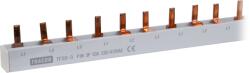 Tracon Electric Tracon TFSS-3 Soroló sín - csapos kivitelű max. 63A, 230/400VAC, 3P, 56modul, 1m (TFSS-3)