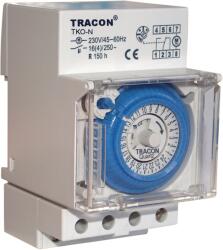TRACON Tracon TKO-N Sorolható kapcsolóóra, napi, elektromechanikus 230V, 16(4) A (TKO-N)