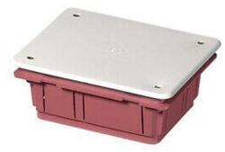 Elettrocanali EC 350C2 süllyesztett kötődoboz, fedéllel, IP40 120x100x50mm (EC350C2)
