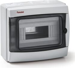 Famatel 3908-T AcQUA 8 mod. falon kivüli szekrény átl. ajtóval, IP65 (3908-T)