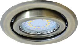 TRACON Tracon TLC-6MG Beépíthető lámpatest spot fényforrásokhoz, matt arany max. 50W, MR16, D=97mm, 30° (TLC-6MG)