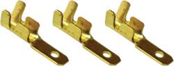 Tracon Electric Tracon CS3 Szigeteletlen rátolható csatlakozó csap, sárgaréz 2, 8×0, 5mm, 0, 5-1mm2 (CS3)