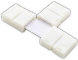 Tracon Electric Tracon LSZTT8 Forrasztás nélküli "T" gyorscsatl. egyszínű LED szalagokhoz W=8 mm, 2P (LSZTT8)