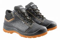 Högert Technik HT5K571-45 BERKEL S1P SRC biztonsági cipő, fekete/narancs, 45 (HT5K571-45)