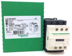 Schneider Electric SCHNEIDER LC1D18V7 Kontaktor (mágnesk) 7.5kW/400VAC-3 3-Z 400VAC 1-z 1-ny csavaros (LC1D18V7)
