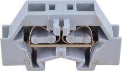 Tracon Electric Tracon TSKD2, 5 Mini rugós ipari sorozatkapocs, csavarral rögzíthető, szürke 500V 24A 0.08-2.5 mm2 2P (TSKD2,5)