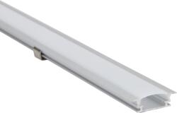Tracon Electric Tracon LEDSZPR2 Alumínium profil LED szalagokhoz, lapos, besüllyeszthető W=10mm, H=2m (LEDSZPR2)