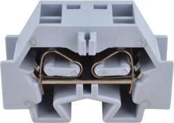 Tracon Electric Tracon TSKD4D Mini rugós ipari sorozatkapocs, csavarral rögzíthető, szürke 690V 32A 0.08-4 mm2 2P (TSKD4D)