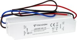 Tracon Electric Tracon LDCVIP-60-12 Védett műanyag házas LED meghajtó 90-264VAC/12VDC, 60W, 0-5A, IP67 (LDCVIP-60-12)