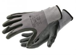 Högert Technik HT5K762-10 BODE védőkesztyű nylon/spandex mikrohab nitril bevonattal szürke/fekete 10 (HT5K762-10)