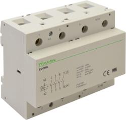 Tracon Electric Tracon EVOHK4-80 Installációs kontaktor 230V, 50Hz, 4 Mod, 4×NO, AC1/AC7a, 80A, (EVOHK4-80)