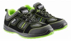 Högert Technik HT5K566-40 PLAUER biztonsági alacsony cipő SB SRA fekete/zöld 40 (HT5K566-40)