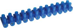 Tracon Electric Tracon SK15A-U Flexibilis sorozatkapocs, U profil, 12 tag, kék 10mm2, 450VAC, 50A, PE (SK15A-U) - hejovill