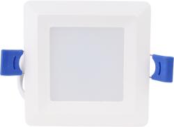 TRACON Tracon LED-DLNS-3NW Kompakt beépíthető LED mélysugárzó SAMSUNG chippel 230 VAC, 3W, 240 lm, D=86×86 mm, 4000 K, IP20, EEI=G (LED-DLNS-3NW)