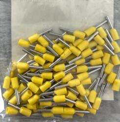 GMV érvéghüvely szigetelt 1 mm2 sárga 8 mm 100db/csomag GME1008 (GME1008)