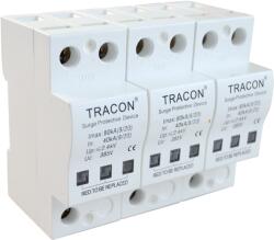 Tracon Electric Tracon TTV-B340 Túlfeszültségvédő készülék, 2. -es típus 40kA, 3P (TTV-B340)
