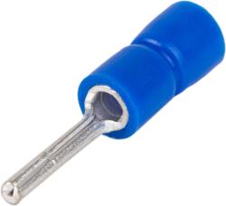 Tracon Electric Tracon KCS Szigetelt csapos saru, ónozott elektrolitréz, kék 2, 5mm2, (l1=12mm, d1=2, 3mm), PVC (KCS)