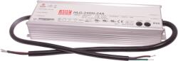 Tracon Electric Tracon HLG-240H-24A Professzionális fém házas LEDmeghajtó 90-305 VAC / 24 VDC, 240 W, 0-10 A, PFC, IP65 (HLG-240H-24A)