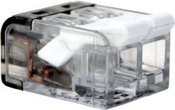 Tracon Electric Tracon RVON2 Csavar nélküli vezetékösszekötő, nyitható átlátszó 0, 2-4mm2, 32A, 450VAC 2P (RVON2)