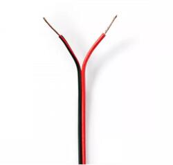 Somogyi Elektronic Kft Hangszóróvezeték, piros-fekete, 2x1 mm, 1 fm kiszerelés KLS 1 (KLS 1)