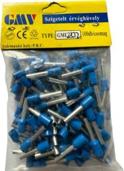 GMV érvéghüvely szigetelt 2, 5 mm2 kék 12 mm 100db/csomag GME2512 (GME2512)