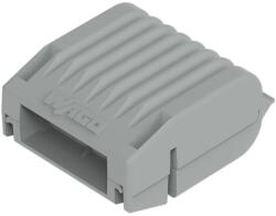 WAGO 207-1331 Gélbox; leágazásokhoz; kábelekhez; géllel előretöltve; 221, 2x73 sorozat; max. 4 mm2-es csatlakozók; vezeték összekötők nélkül; 1-es méret; szürke (WAGO 207-1331)