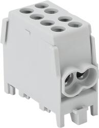 Tracon Electric Tracon FLECU-25-16-2 Főáramköri leágazó kapocs, sínre szerelhető, szürke 2.5-25mm2, max. 1000VAC/DC, max. 101A (FLECU-25-16-2)