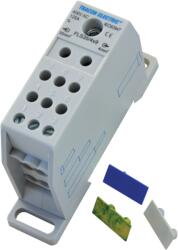 Tracon Electric Tracon FLS35/4X9 Fővezetéki leágazó sorkapocs, sínre szerelhető 1×35mm2 / 9×4mm2, 400VAC, 125A, MULTICOLOR (FLS35/4X9) - hejovill
