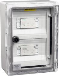 TRACON Tracon SPBPVDC2B Túlfeszültség-védelmi doboz fotovoltaikus rendszerekhez 340x260x130mm, IP65, DC1+2, Un=1000VDC (SPBPVDC2B)