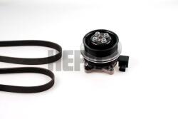 HEPU Pompa apa + Set curea transmisie cu caneluri HEPU PK06510 (PK06510) - automobilus
