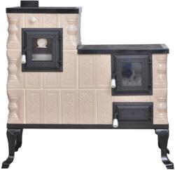 eSemineu Terracotta stove Type Toscana Boot 10 kW left