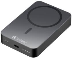 Sandberg Hordozható akkumulátor, Mag Wireless Powerbank 10000 ALU 420-97 (420-97)