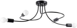 Sollux Levar lampă de tavan 4x15 W negru SL. 1455 (SL1455)